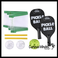 Load image into Gallery viewer, Mini Tabletop Pickleball Game Set - Net, Paddles and Ball
