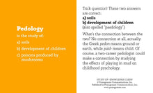Load image into Gallery viewer, Study Up! A Quiz Deck Of -Ologies Knowledge Cards
