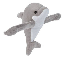 Load image into Gallery viewer, Huggers Dolphin Stuffed Animal 8&quot;
