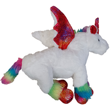 Load image into Gallery viewer, Colorful Unicorn 14&quot; Plush Stuffed Animal
