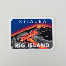 Load image into Gallery viewer, Big Island Kilauea  Sticker - Hawaii Island Series
