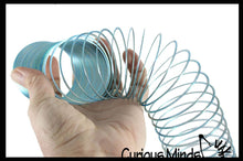 Load image into Gallery viewer, 2.4" Metal Colored Magic Spring Coil Toy -  Sensory Fidget

