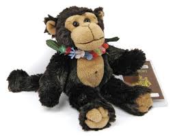 IG Hawaiian Collectibles Small Plush - Passport Monkey