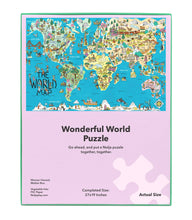 Load image into Gallery viewer, Nolja Wonderful World 100 Piece Jigsaw Puzzle
