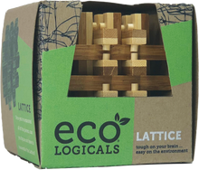 Load image into Gallery viewer, Large Ecologicals Bamboo Lattice Puzzle
