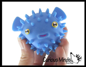 1 Puffer Fish Puffer Ball - Small Novelty Toy - Party Favor