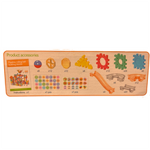 Load image into Gallery viewer, Pipeline Rolling Ball Building Blocks Marble Drop Set 125 Pc
