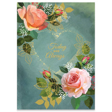 Load image into Gallery viewer, ROSE HEART|CARTE WEDDING CARD
