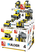 Load image into Gallery viewer, Builder Construction Building Brick Display Set x2 each kit
