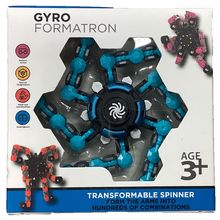 Load image into Gallery viewer, Gyro Formatron Fidget Spinner with Adjustable Arms Display
