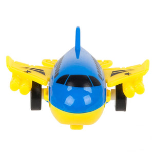 Airplane Pull Back Stocking Stuffer Kids Play Toy