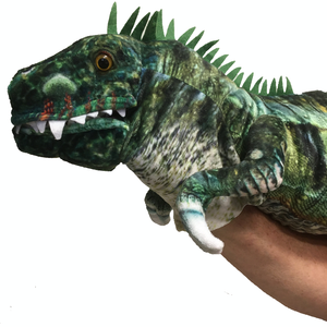 35" Plush Dinosaur Hand Puppet "Rizzo" Stuffed Animal