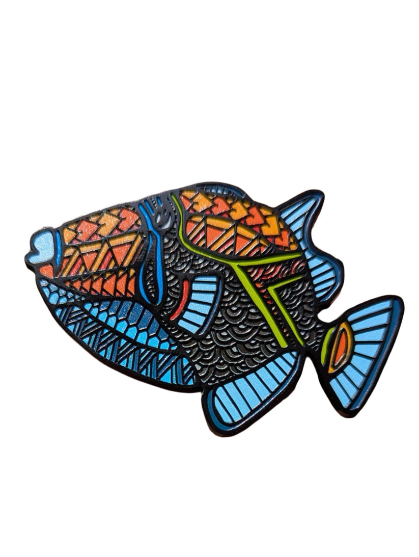 Humuhumunukunukuapuaa Metal Magnet