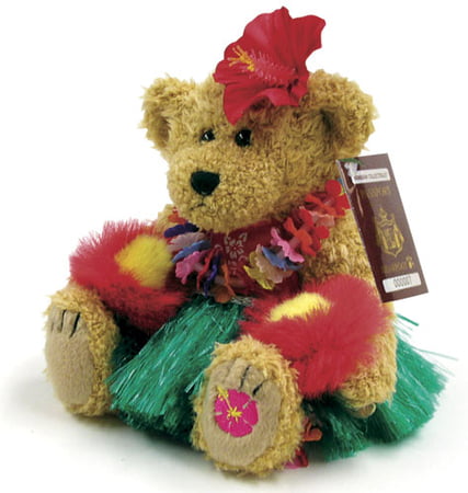IG Hawaiian Collectibles Medium Plush - Passport Modern Hula Bear