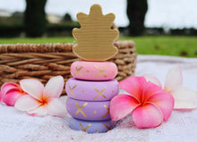 Load image into Gallery viewer, Pink Pineapple Stacking Toy
