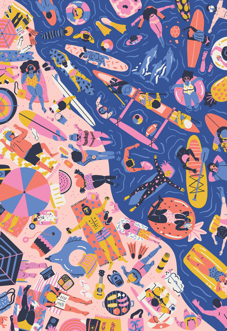 Diver by Emma Jayne 70 Piece Puzzle