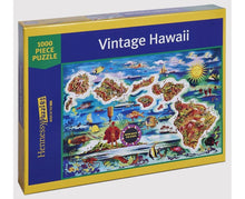 Load image into Gallery viewer, Vintage Hawaii Map 1000 Piece Puzzle
