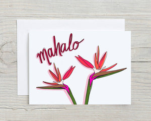Mahalo Greeting Card