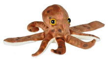 Load image into Gallery viewer, Huggers Octopus Stuffed Animal 8&quot;
