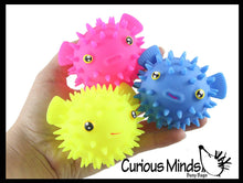 Load image into Gallery viewer, 1 Puffer Fish Puffer Ball - Small Novelty Toy - Party Favor
