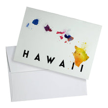 Load image into Gallery viewer, NOTECARD Hawaii, State Watercolor
