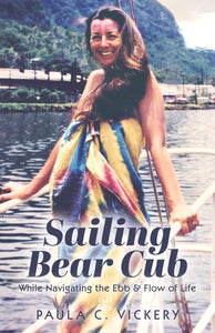 Sailing Bear Cub by Paula C. Vickery