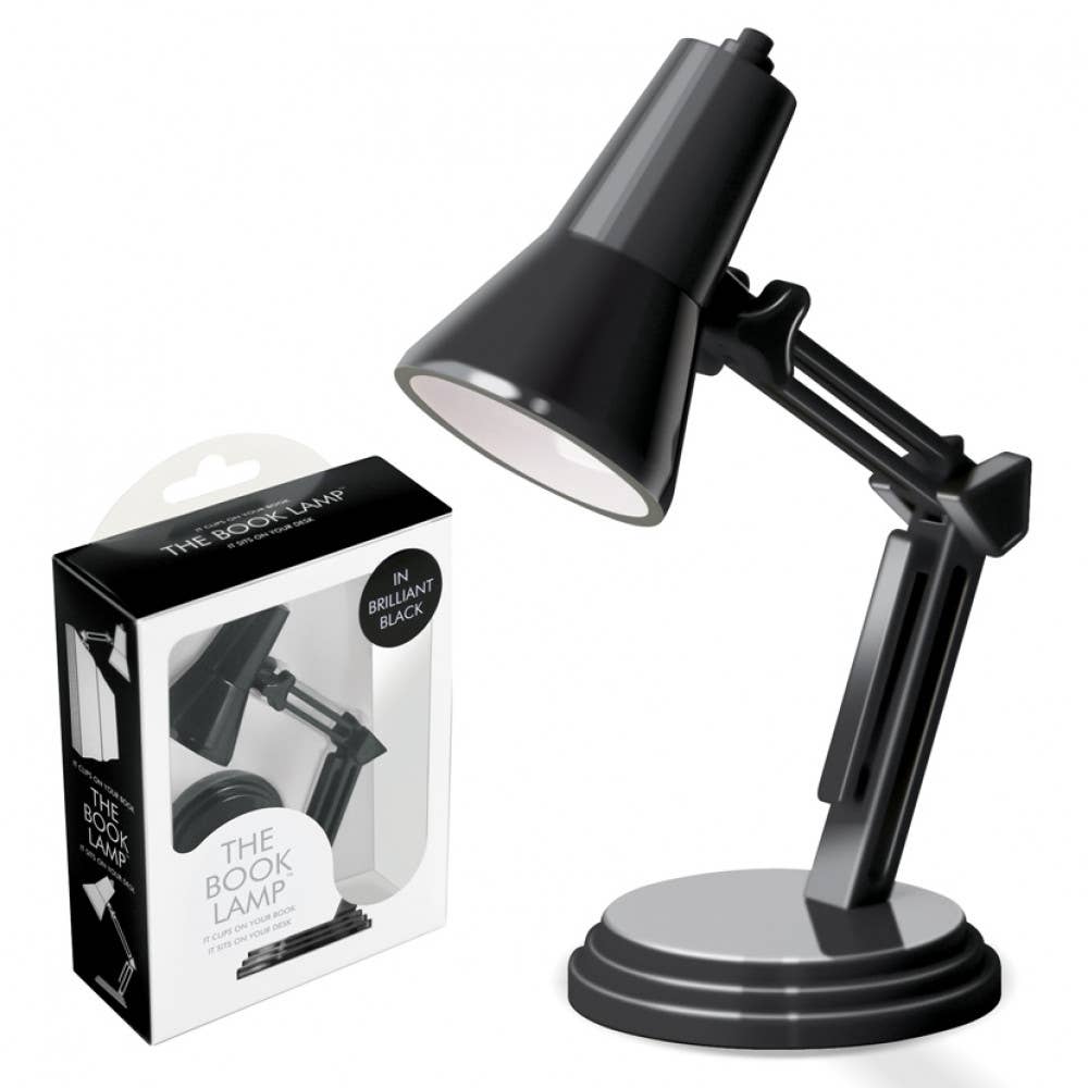 The Book Lamp - Brilliant Black