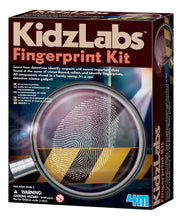Load image into Gallery viewer, 4M KidzLabs Fingerprint Kit - Spy Forensic Science Lab
