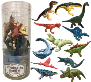 Dinosaur World Dino 3" Plastic Figurine Collections