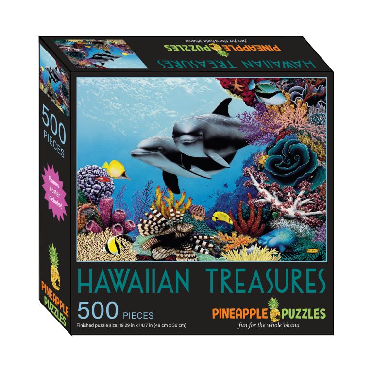 Hawaiian Treasures 500 Piece Jigsaw Puzzle