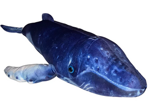 Humpback Whale Aquatic Plush Stuffed Animal 16”