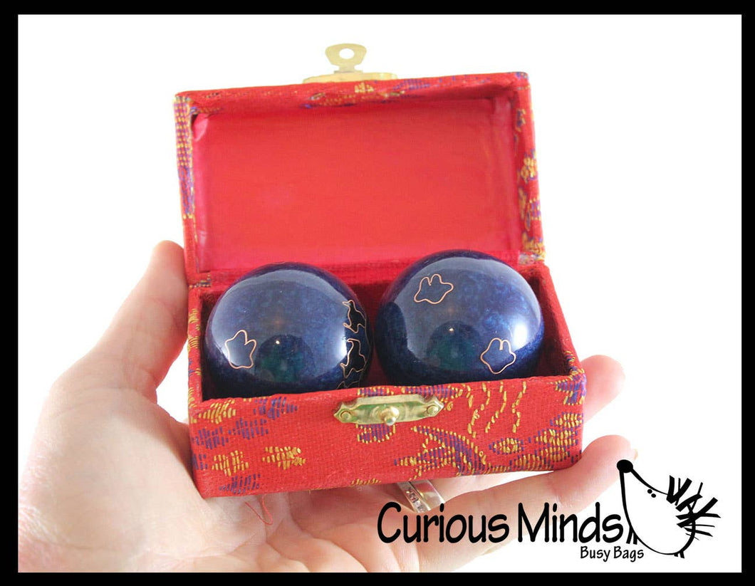 1 Chinese Health Harmony Baoding Balls - Stress Relief Fidge