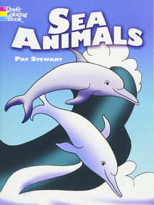 Sea Animals Coloring Book by Pat Stewart