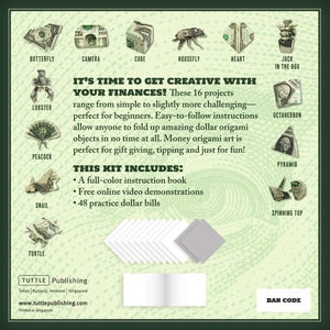 Easy Money Origami Kit: Fun-to-Fold Dollar Art! by Marc Kirschenbaum