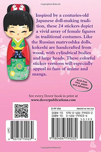 Little Activity Books Kokeshi Doll Stickers by Greg Paprocki