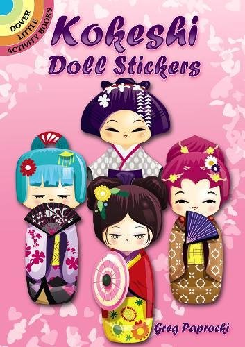Little Activity Books Kokeshi Doll Stickers by Greg Paprocki