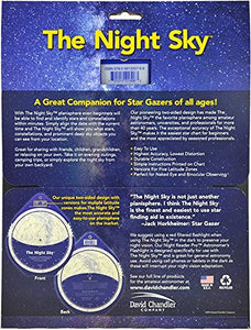 The Night Sky Planisphere by David S. Chandler