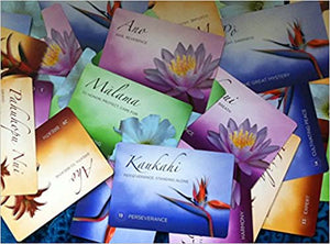 Hawaiian Healing Intention Cards by Donna Elizabeth Jason; translated by Ha'alilio Solomon