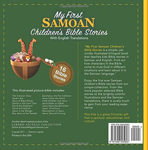 My First Samoan Children's Bible Stories with English Translations by Gerard Aflague