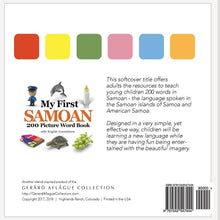 Load image into Gallery viewer, My First Samoan 200 Picture Word Book by Gerard Aflague
