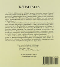 Load image into Gallery viewer, Kauai Tales by Frederick B. Wichman

