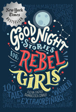 Load image into Gallery viewer, Goodnight Stories for Rebel Girls: 100 Tales of Extraordinary Women by Elena Favilli and Francesca Cavallo
