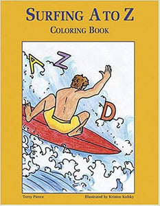 Surfing A to Z Coloring Book by Terry Pierce