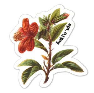 Kokiʻo ʻula Sticker