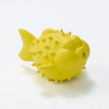 Bathtub Pals -- Yellow Puffer Fish