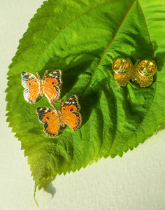 Pulelehua -- Kamehameha Butterfly Pin